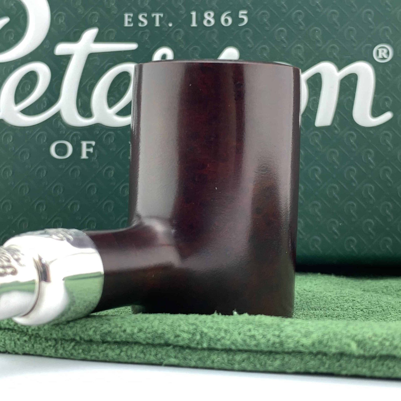 Peterson Pipe: Dark Red Spigot (701) Fishtail Poker - Image 5