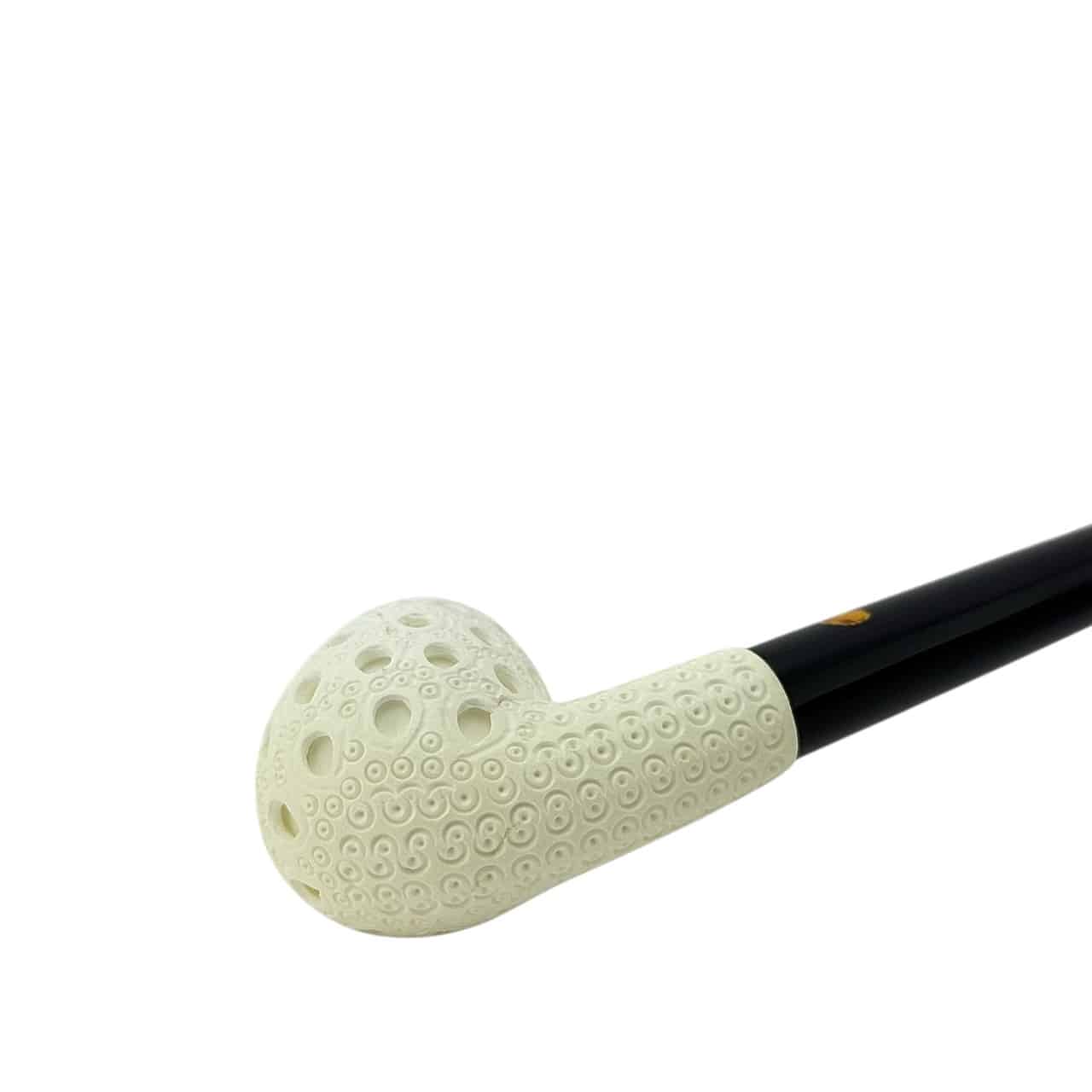 SMS Meerschaum – Lattice Bent Churchwarden Pipe - Image 6