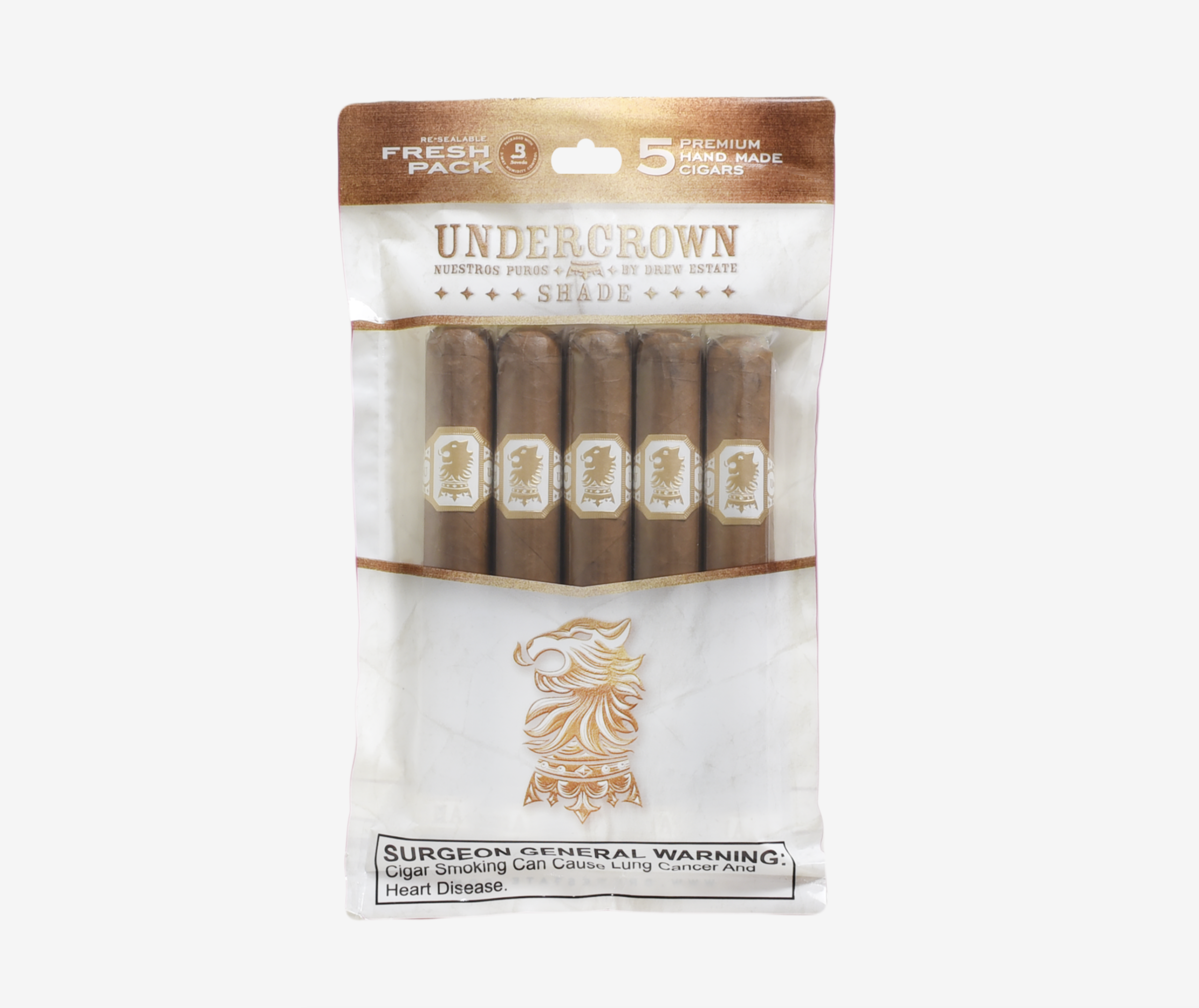 Undercrown Shade Gran Toro Fresh 5 Cigar Pack By Drew Estate
