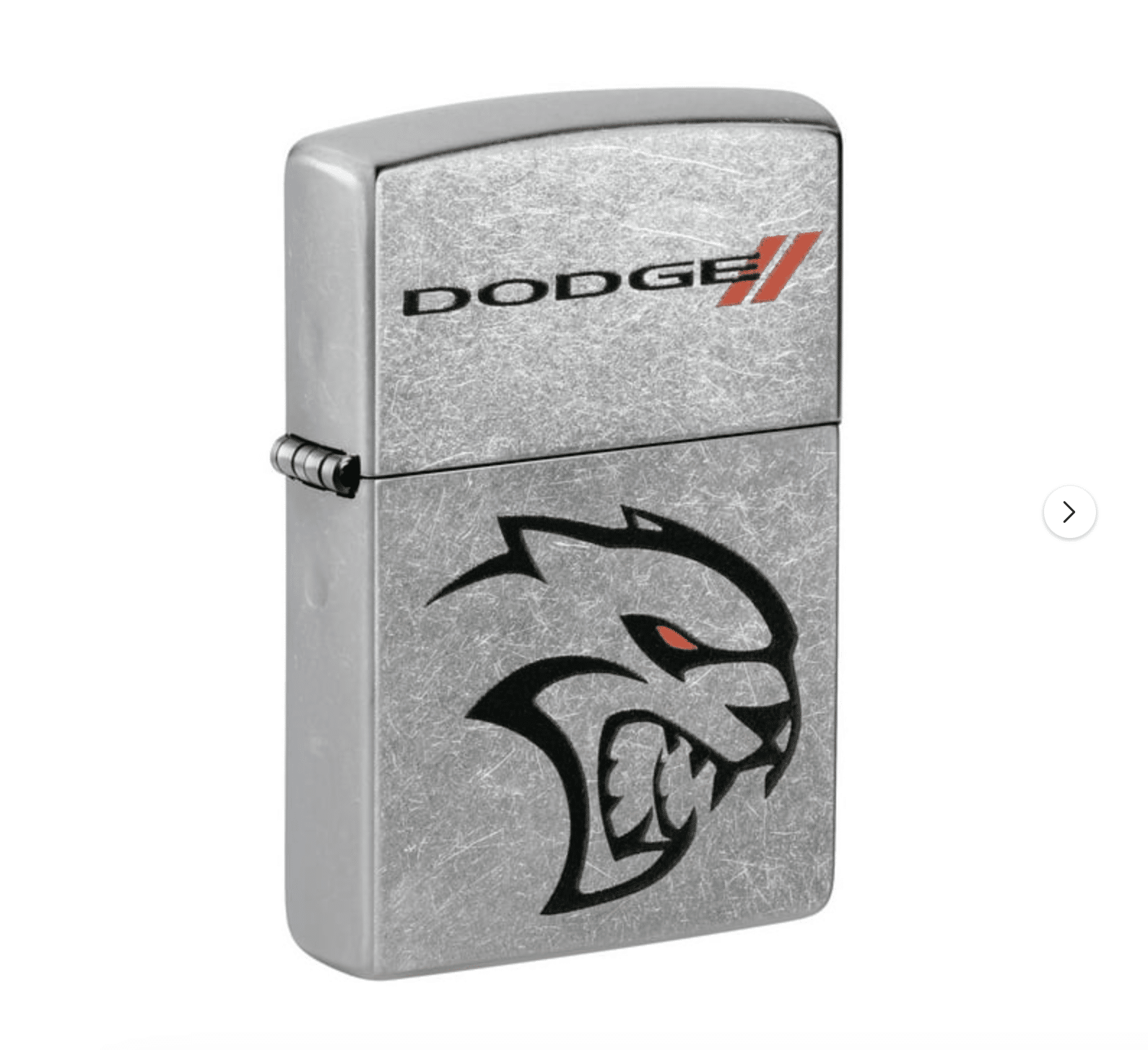 Zippo: Zippo Dodge Street Chrome Pocket Lighter