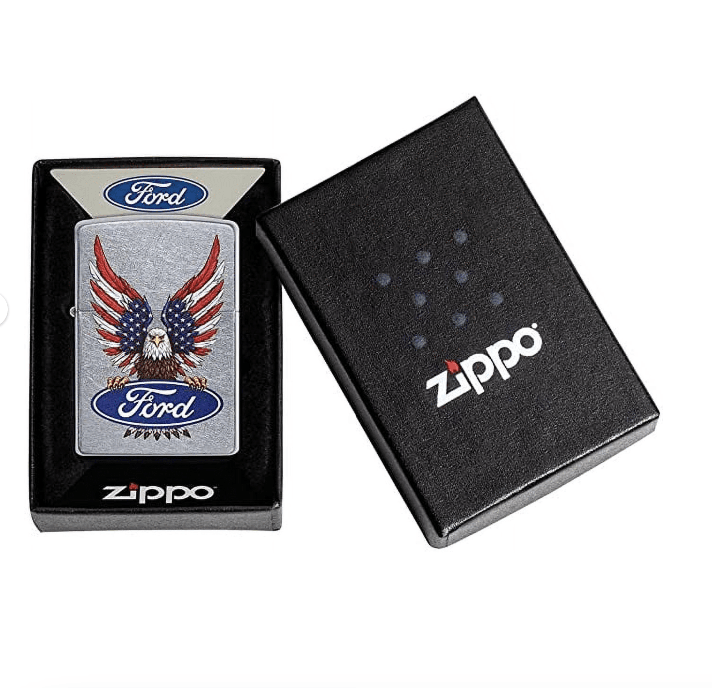Zippo: LIGHTER Ford Logo with Eagle - Image 2