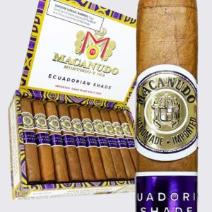Macanudo Ecuadorian Shade Box Pressed Robusto (5×50)