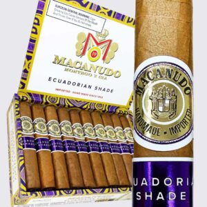 Macanudo Ecuadorian Shade Box Pressed Toro (6×50)