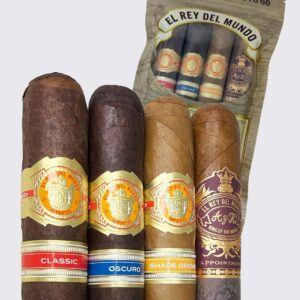 El Rey Del Mundo 4 Cigar Variety Fresh Pack Sampler